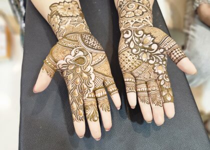 Baby shower mehandi artist